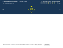 Tablet Screenshot of eiz-rostock.de